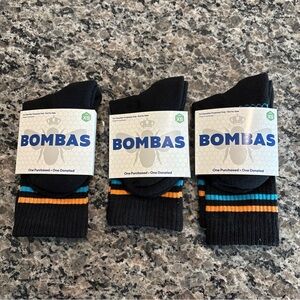 Bombas 3 Pairs Women’s XS Ankle Socks NWT